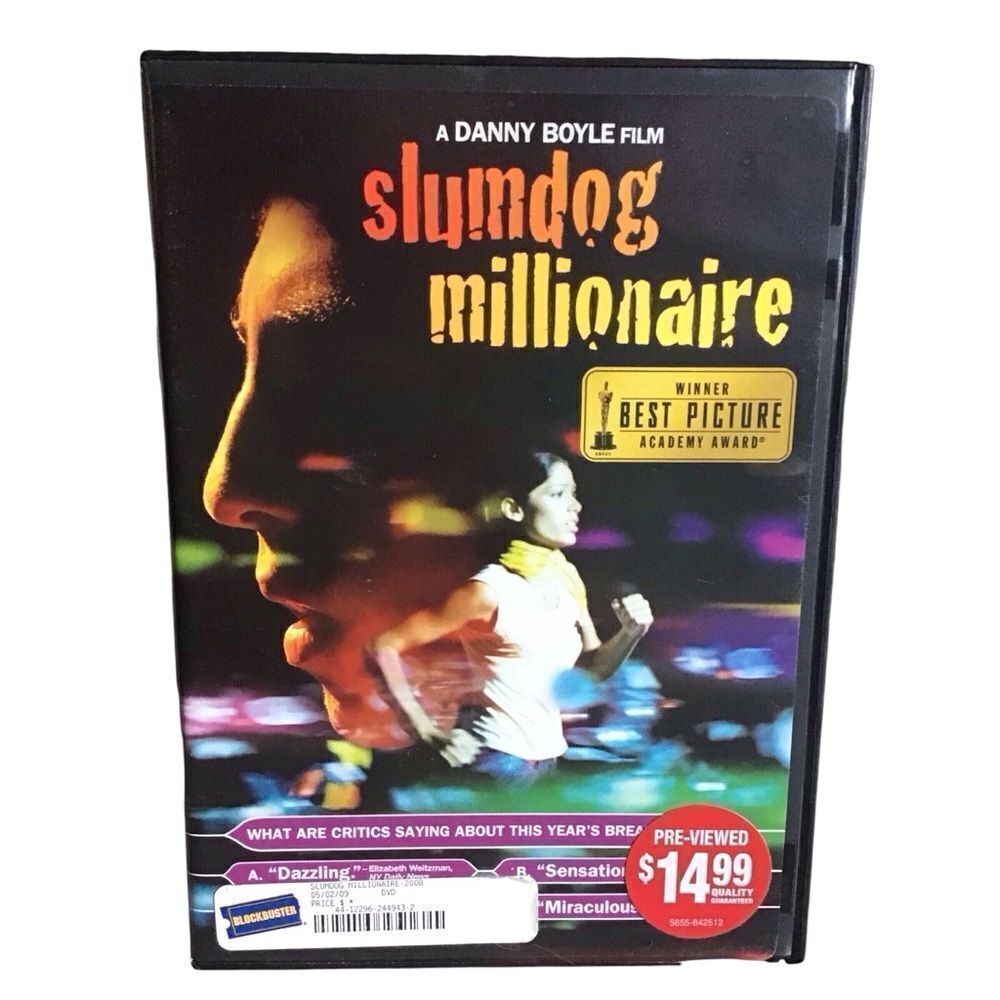 Slumdog Millionaire DVD - 5/$20‎